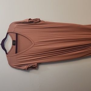 Short sleeve maxi dress